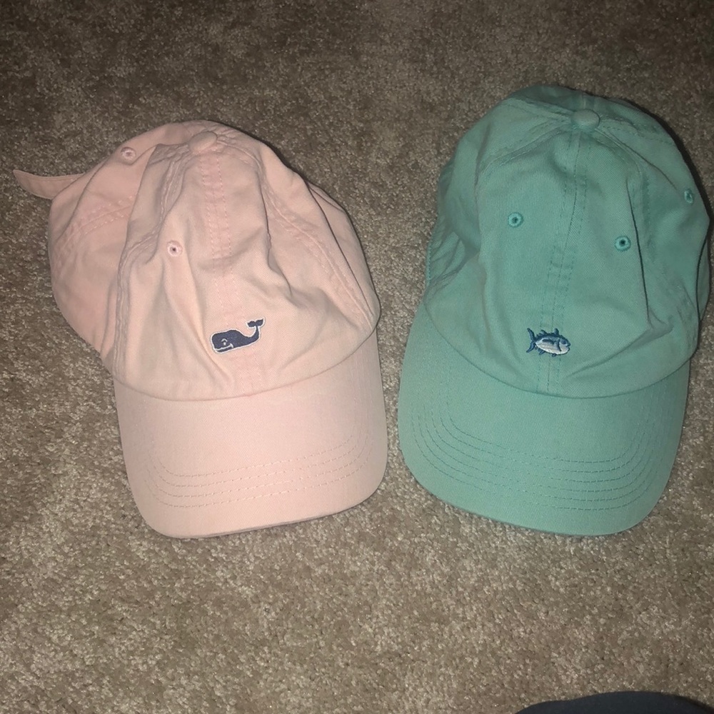 Vineyard vines and Southern tides hats!